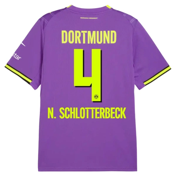 Borussia Dortmund Nico Schlotterbeck 4 Třetí Dres 2026/27 Borussia Dortmund Nico Schlotterbeck 4 Třetí Dres 2026/27