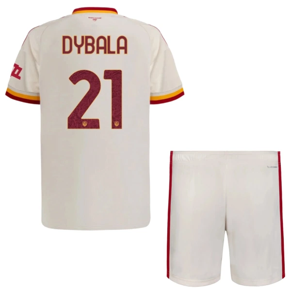 AS Roma Paulo Dybala 21 Dětský Venkovní Dres 2026/27 AS Roma Paulo Dybala 21 Dětský Venkovní Dres 2026/27