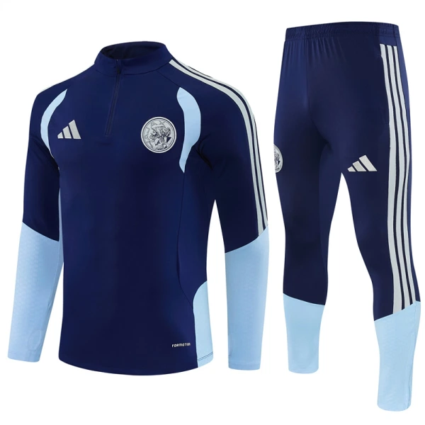 Ajax Tréninková Souprava s Mikinou na 1/4 Zip 2026/27 Modrá Ajax Tréninková Souprava s Mikinou na 1/4 Zip 2026/27 Modrá