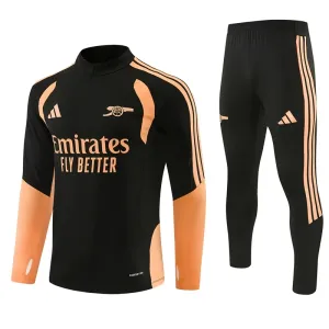Arsenal Tréninková Souprava s Mikinou na 1/4 Zip 2026/27 Černá