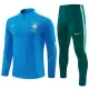 Brazílie Tréninková Souprava s Mikinou na 1/4 Zip 2026/27 Modrá
