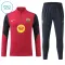 FC Barcelona Dětský Tréninková Souprava s Mikinou na 1/4 Zip 2026/27 Červená