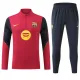 FC Barcelona Tréninková Souprava s Mikinou na 1/4 Zip 2026/27 Červená