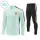 Francie Dětský Tréninková Souprava s Mikinou na 1/4 Zip 2026/27 Bílá