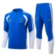 Juventus Tréninková Souprava s Mikinou na 1/4 Zip 2026/27 Modrá Juventus Tréninková Souprava s Mikinou na 1/4 Zip 2026/27 Modrá