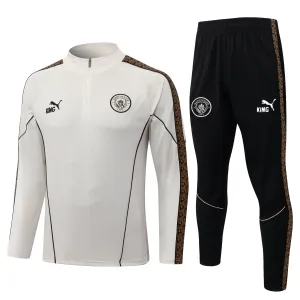 Manchester City Tréninková Souprava s Mikinou na 1/4 Zip 2026/27 Šedá