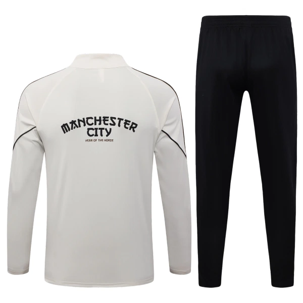 Manchester City Tréninková Souprava s Mikinou na 1/4 Zip 2026/27 Šedá