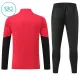 Manchester United Dětský Tréninková Souprava s Mikinou na 1/4 Zip 2026/27 Červená