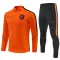Nizozemsko Tréninková Souprava s Mikinou na 1/4 Zip 2026/27 Oranžová