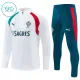 Portugalsko Dětský Tréninková Souprava s Mikinou na 1/4 Zip 2026/27 Bílá