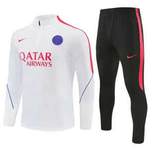 PSG Tréninková Souprava s Mikinou na 1/4 Zip 2026/27 Bílá