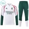 Real Madrid Dětský Tréninková Souprava s Mikinou na 1/4 Zip 2026/27 Bílá