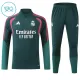 Real Madrid Dětský Tréninková Souprava s Mikinou na 1/4 Zip 2026/27 Zelená Real Madrid Dětský Tréninková Souprava s Mikinou na 1/4 Zip 2026/27 Zelená