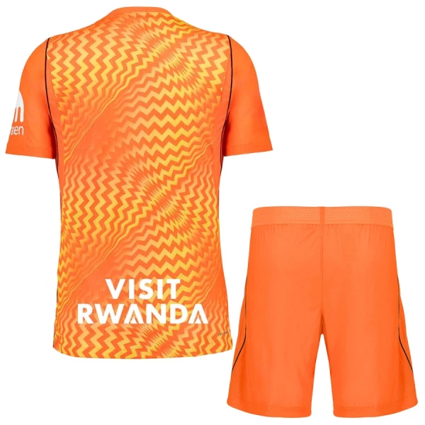 Atlético Madrid Dětský Brankářské Dres 2026/27 Oranžová