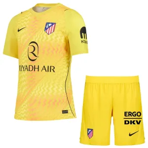 Atlético Madrid Dětský Brankářské Dres 2026/27 Žlutá