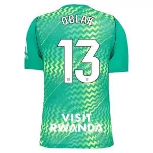 Atlético Madrid Jan Oblak 13 Brankářské Dres 2026/27 Zelená