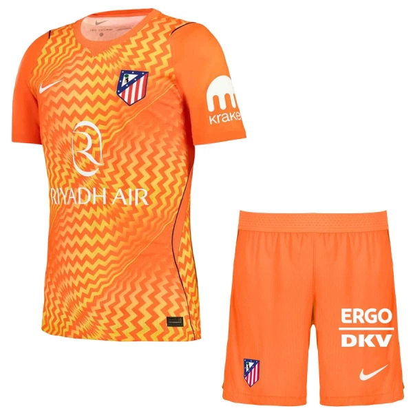 Atlético Madrid Jan Oblak 13 Dětský Brankářské Dres 2026/27 Oranžová
