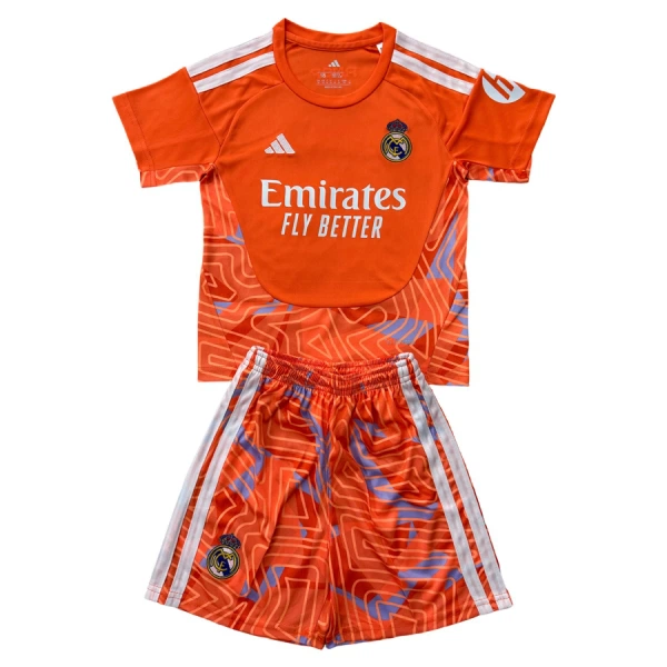 Real Madrid Dětský Brankářské Dres 2026/27 Oranžová