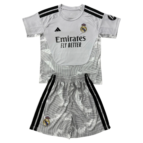 Real Madrid Dětský Brankářské Dres 2026/27 Šedá Real Madrid Dětský Brankářské Dres 2026/27 Šedá
