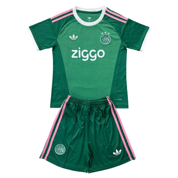 Ajax Dětský Brankářské Dres 2026/27 Zelená Ajax Dětský Brankářské Dres 2026/27 Zelená