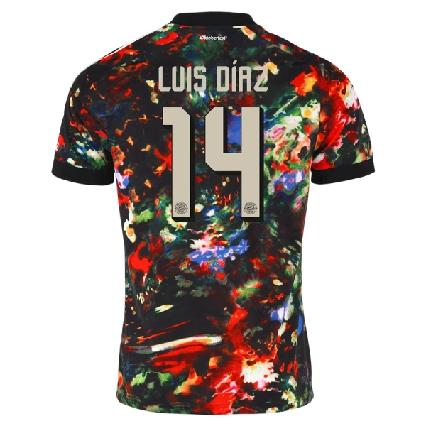FC Bayern Mnichov Luis Díaz 14 Oktoberfest Dětský Dres 2026/27