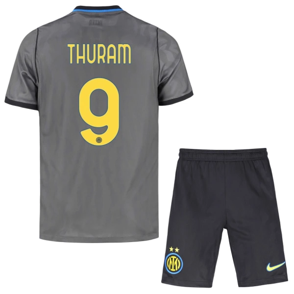 Inter Milán Thuram 9 Dětský Třetí Dres 2026/27 Inter Milán Thuram 9 Dětský Třetí Dres 2026/27