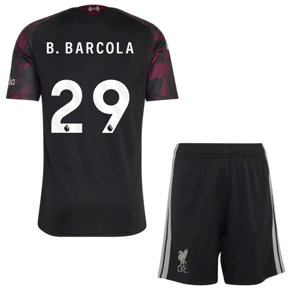 Liverpool B. Barcola 29 Dětský Třetí Dres 2026/27