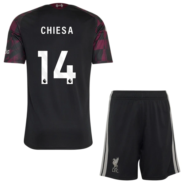 Liverpool Federico Chiesa 14 Dětský Třetí Dres 2026/27 Liverpool Federico Chiesa 14 Dětský Třetí Dres 2026/27