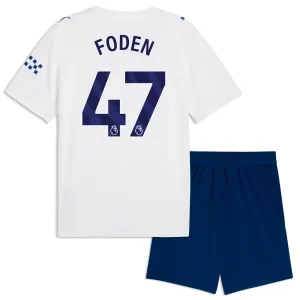 Manchester City Phil Foden 47 Dětský Třetí Dres 2026/27